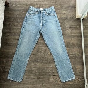 Riley High Rise Straight Crop 
AGOLDE